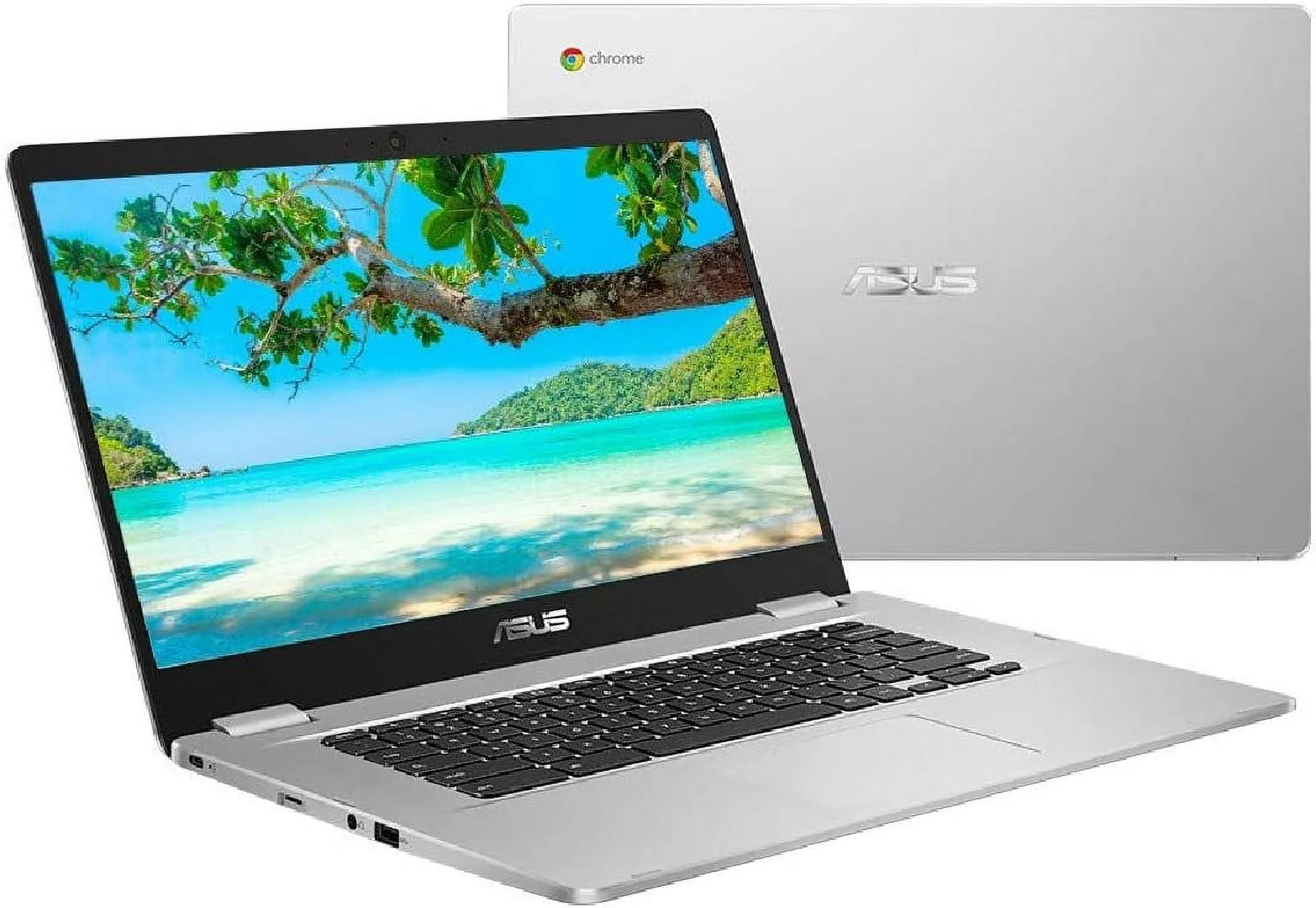 Restored Chromebook Asus C523NA- 15.6” Intel Celeron N3350 Ram 4GB 16GB SSD - Chrome OS - (Refurbished)