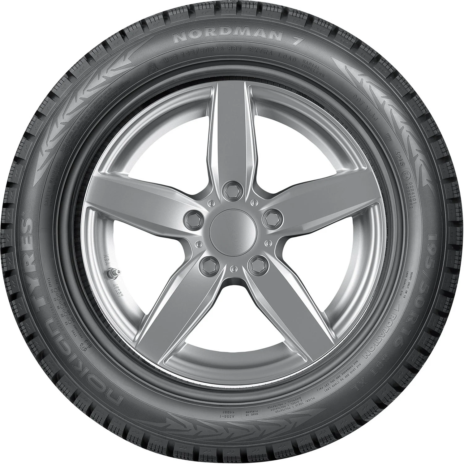 Set of 4 Nokian Nordman 7 225/55R16 99T XL Tires