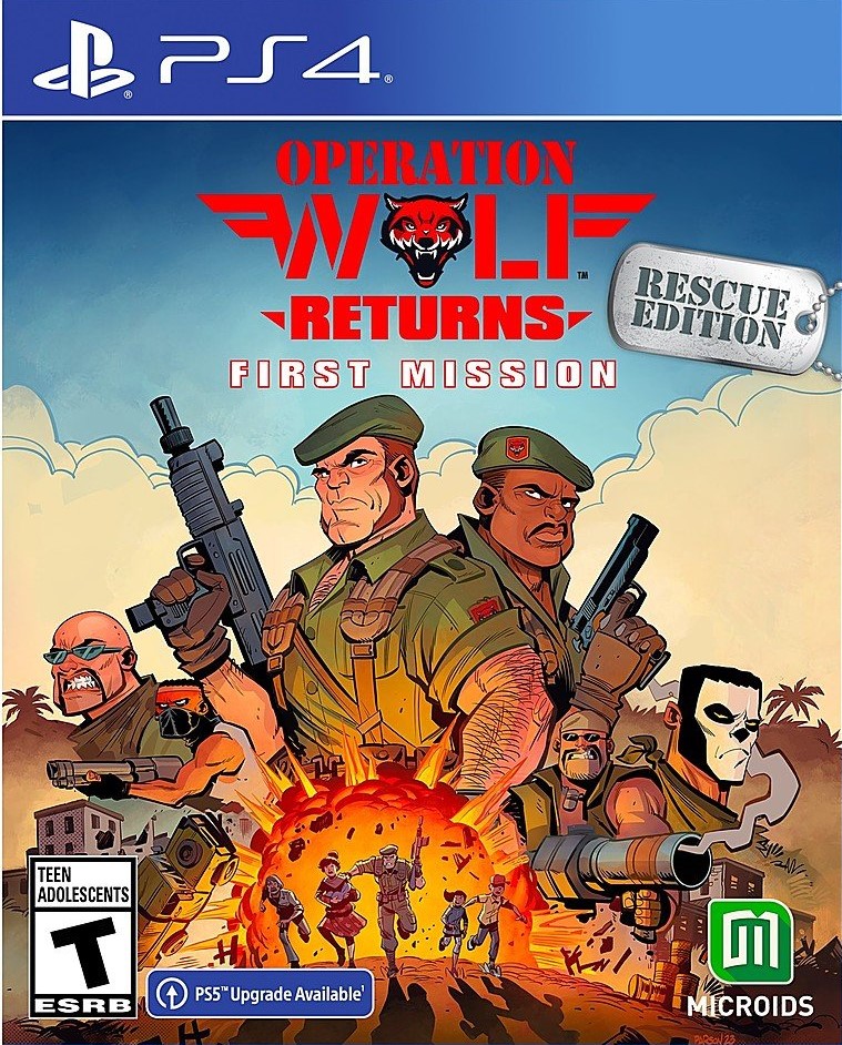 Operation Wolf Returns: First Mission - Day One Edition - Playstation 4