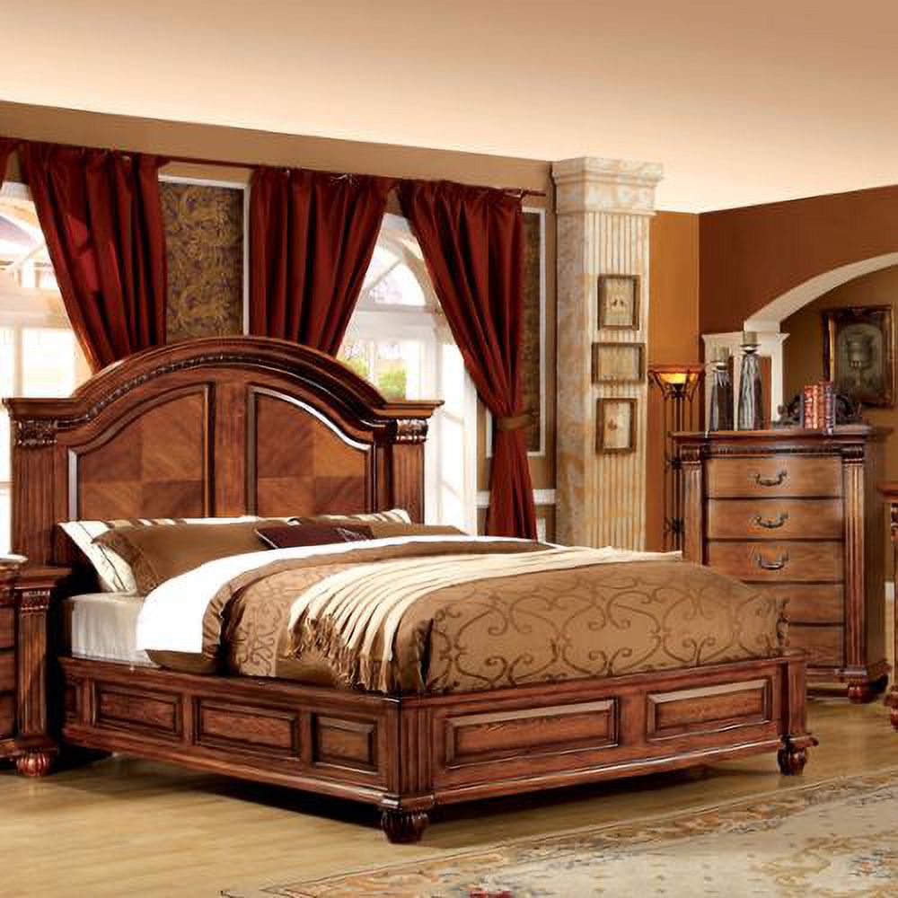 Furniture of America  Sern Traditional Oak Solid Wood 5-drawer Chest