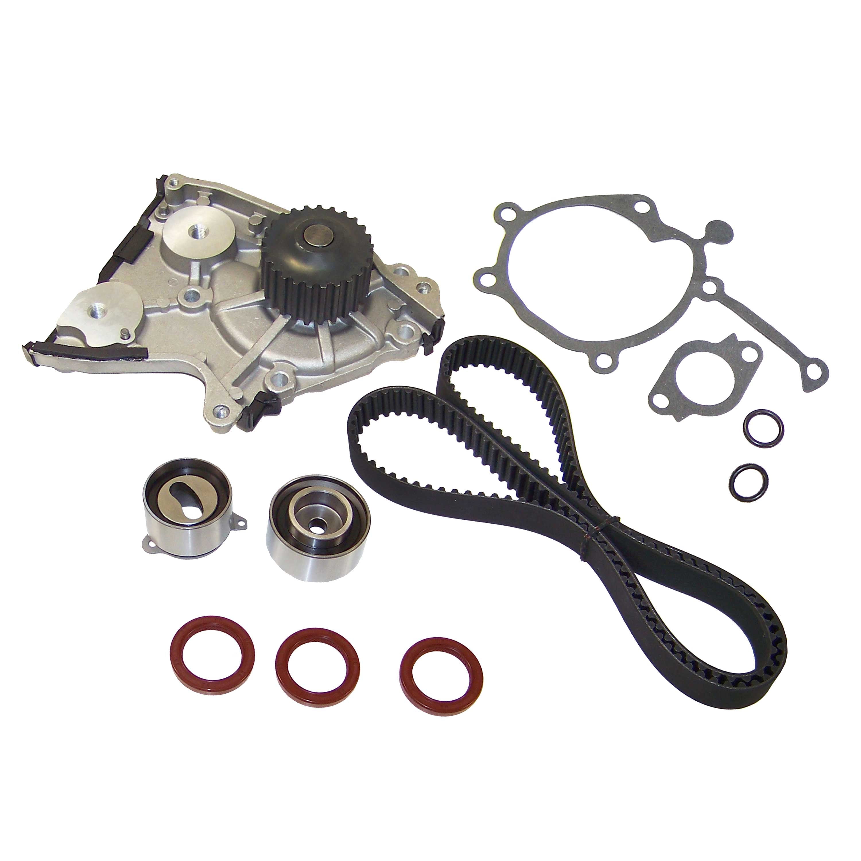 DNJ TBK427WP Timing Belt Kit Water Pump Fits Cars & Trucks 95-02 Kia Sportage 2.0L DOHC 16v