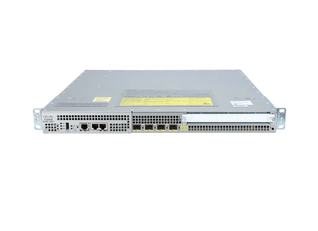 Used Cisco ASR1001-X/K9 ASR 1001-X 6-Port Gigabit SFP Router w/Dual AC 1 Year Warranty