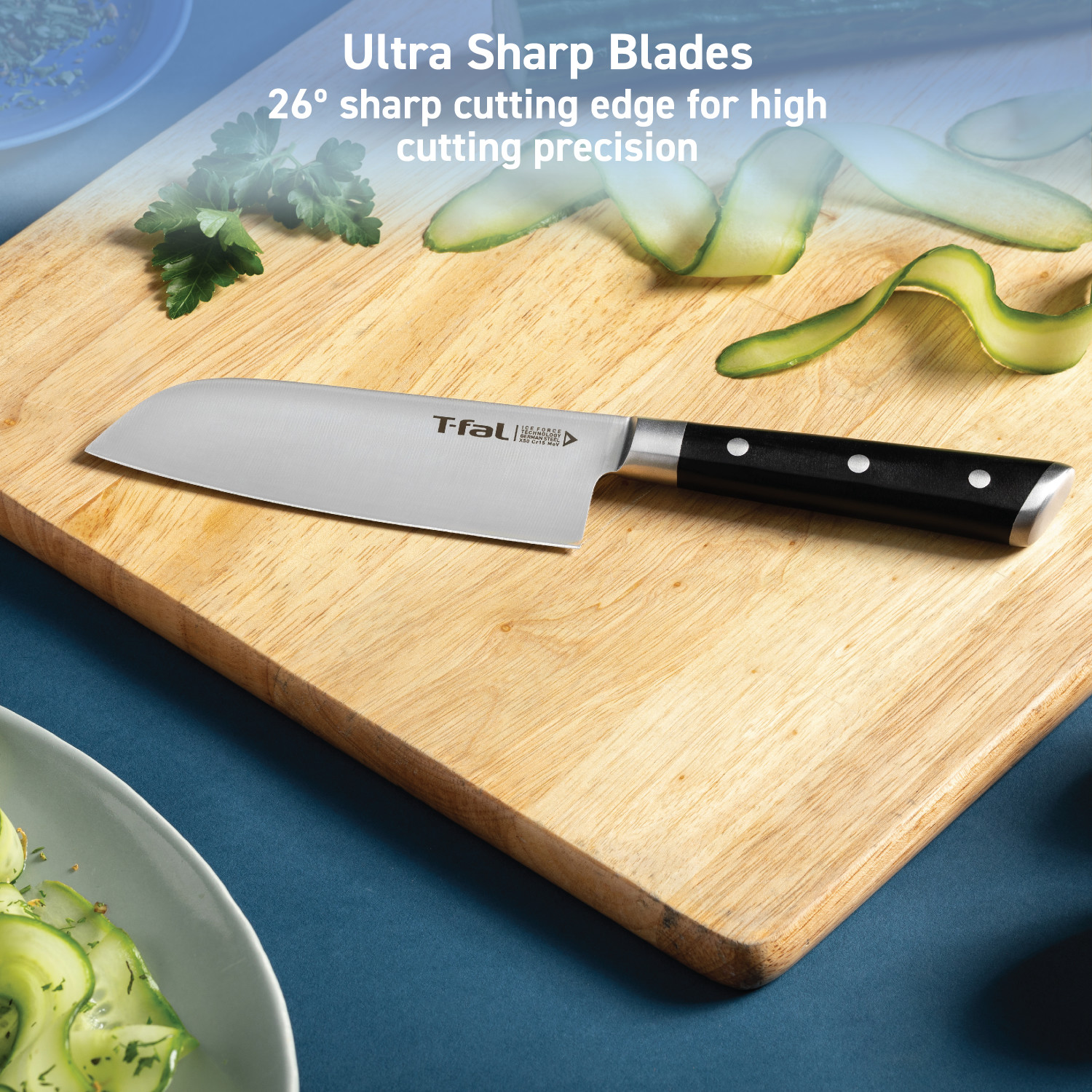 T-fal Ice Force, 11 Piece Knife Block Set