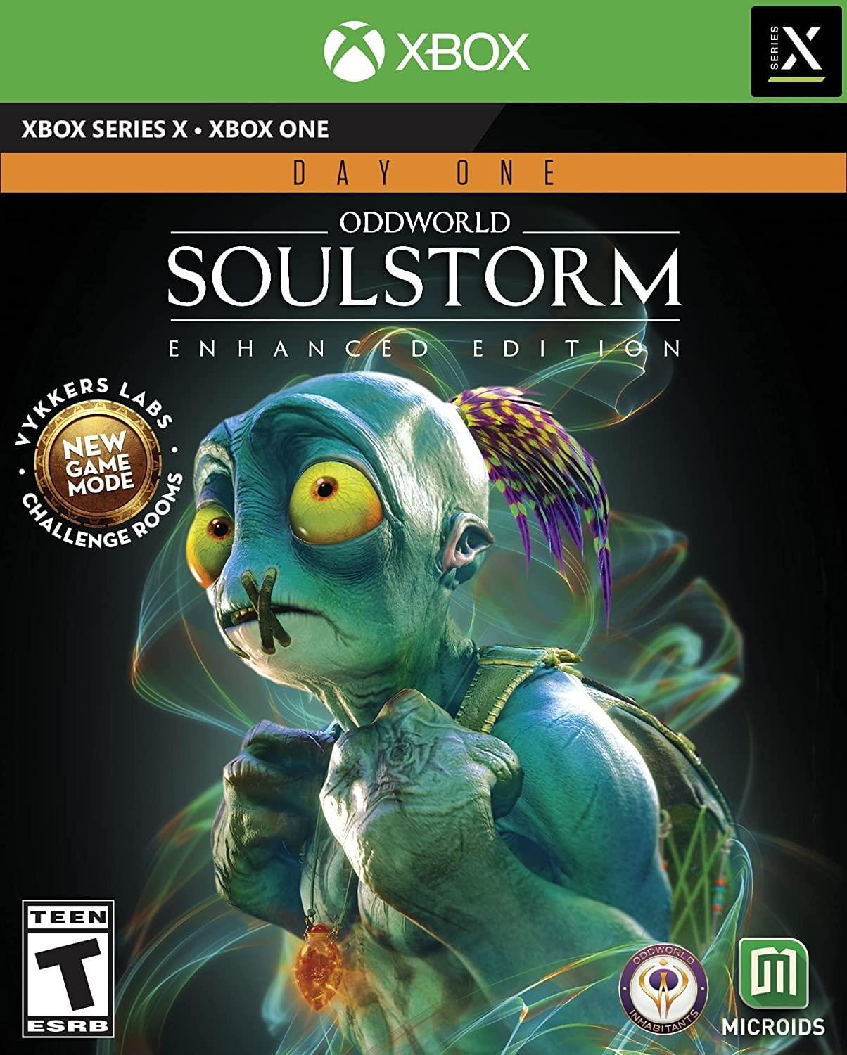 Oddworld: Soulstorm Enhanced Edition - Day One, Maximum Games, Xbox Series X, Xbox One, 850340008903