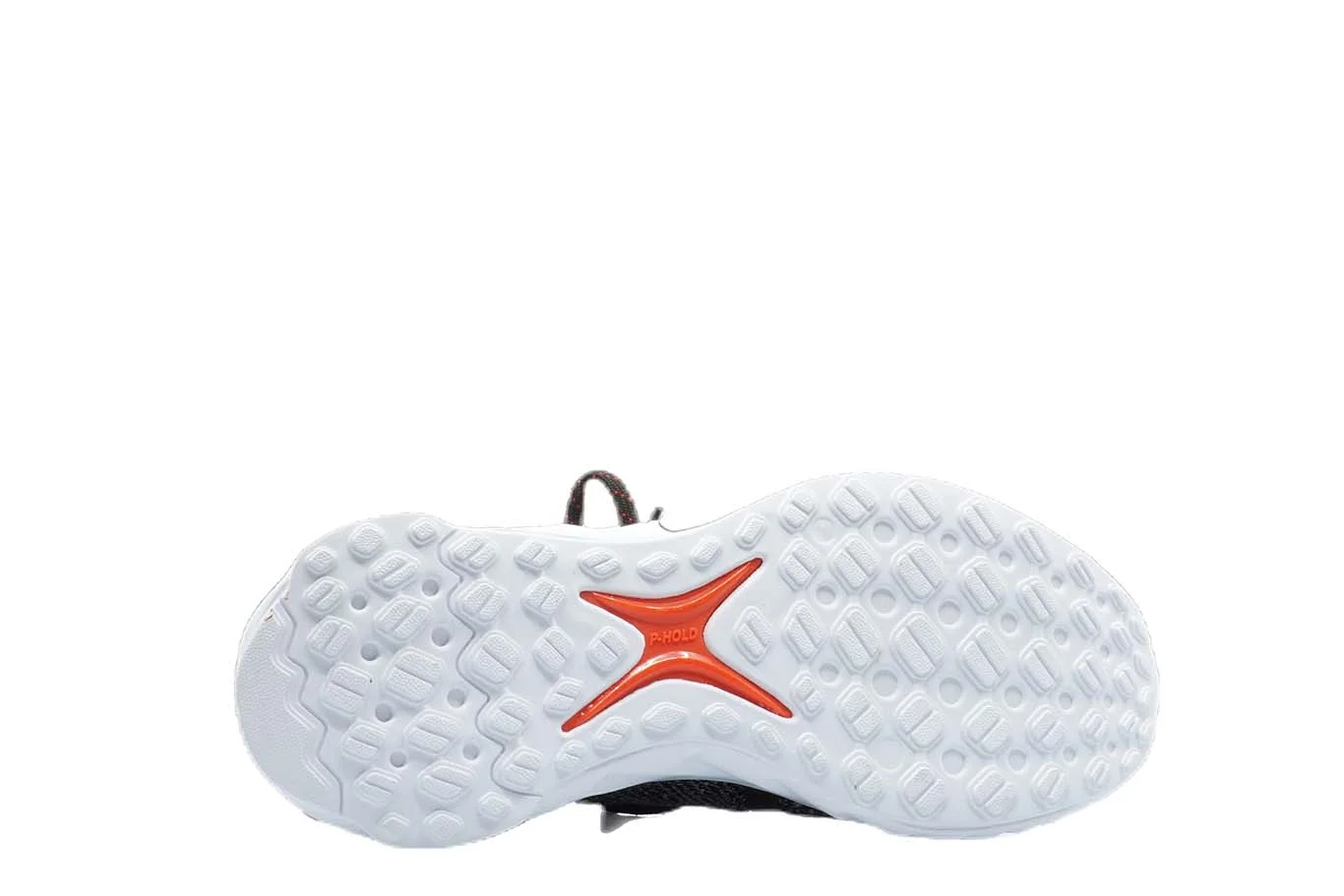 [E92577] Mens Peak Taichi 1.0 Plus Black Melange Grey Running Shoes - 7