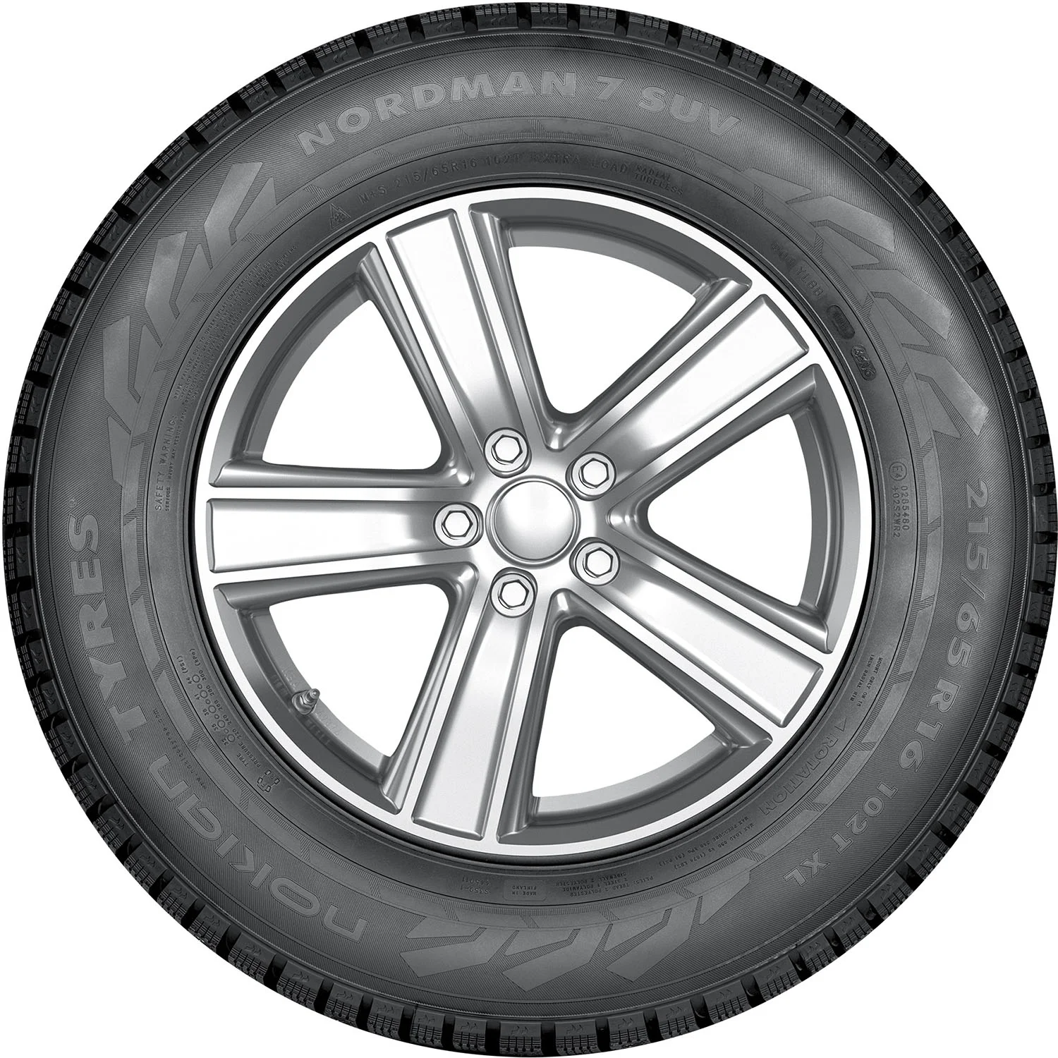 Set of 2 Nokian Nordman 7 SUV 255/55R18 109T XL Tires
