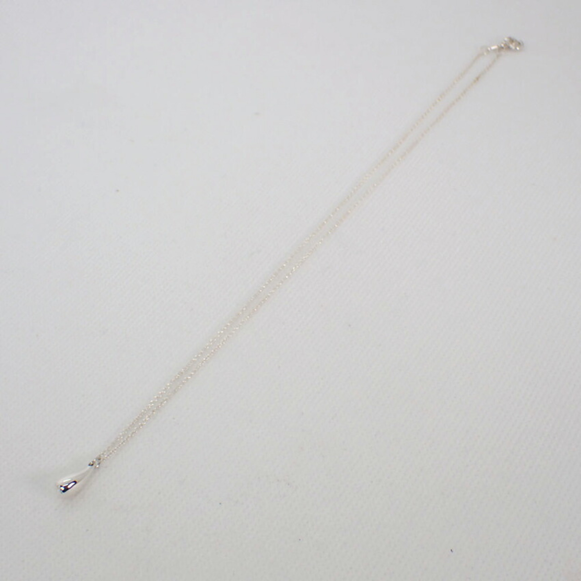 Pre-Owned TIFFANY/ Tiffany 925 teardrop pendant / necklace (Good)
