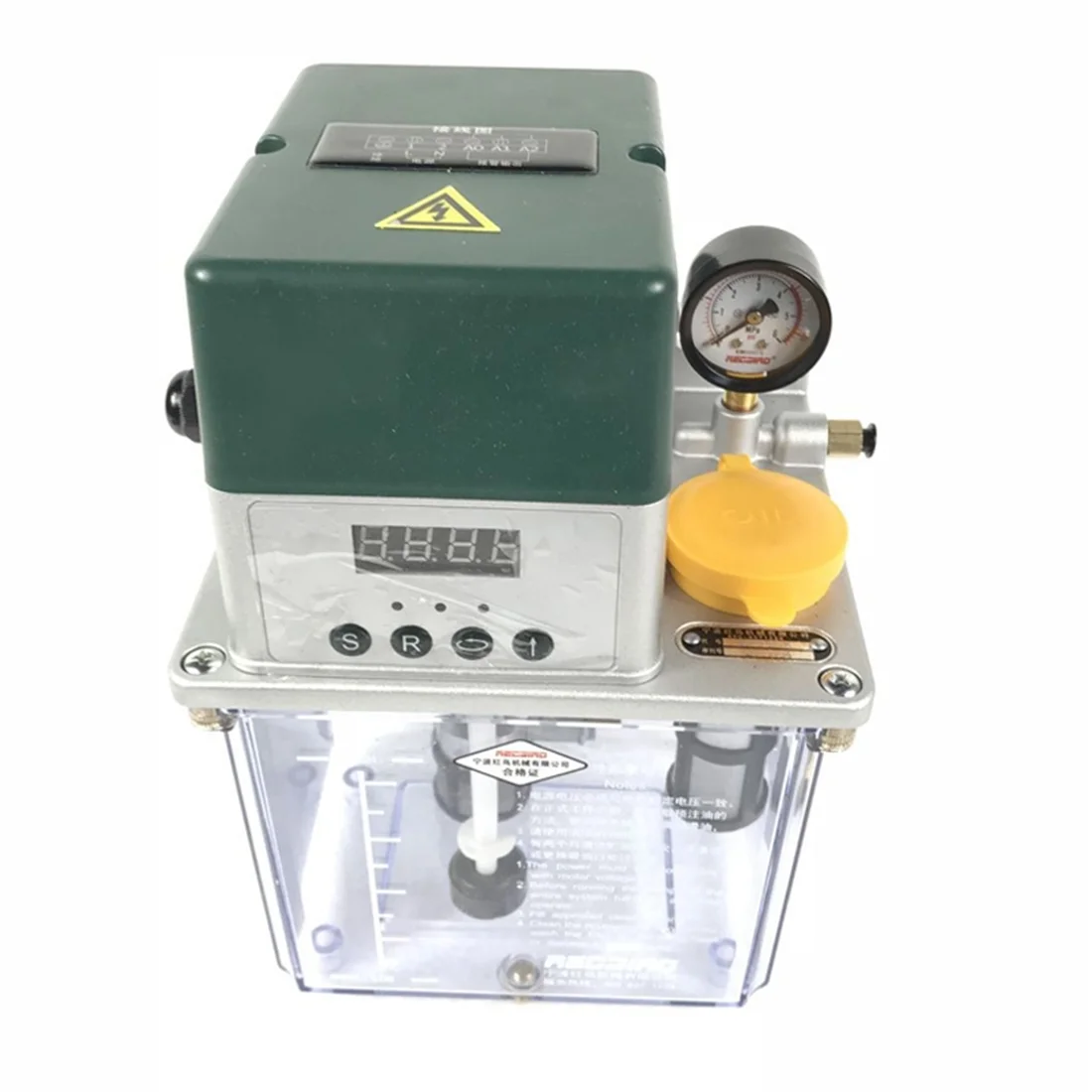 PreAsion 220V 2L Electric Automatic Lubricating Pump High Profile