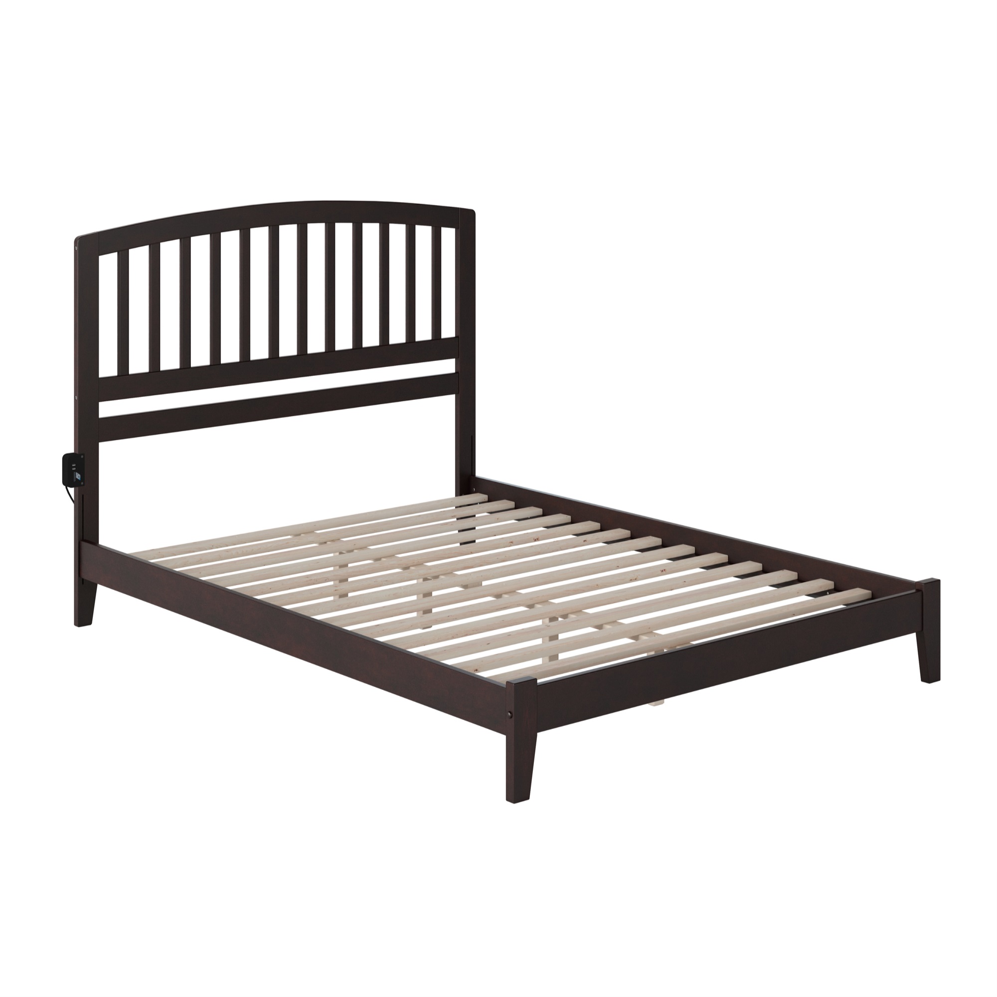 Richmond Low Profile Queen Platform Bed in Espresso