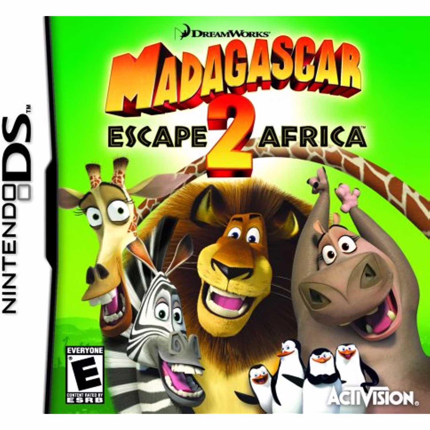Madagascar 2: Escape 2 Africa - Nintendo Ds