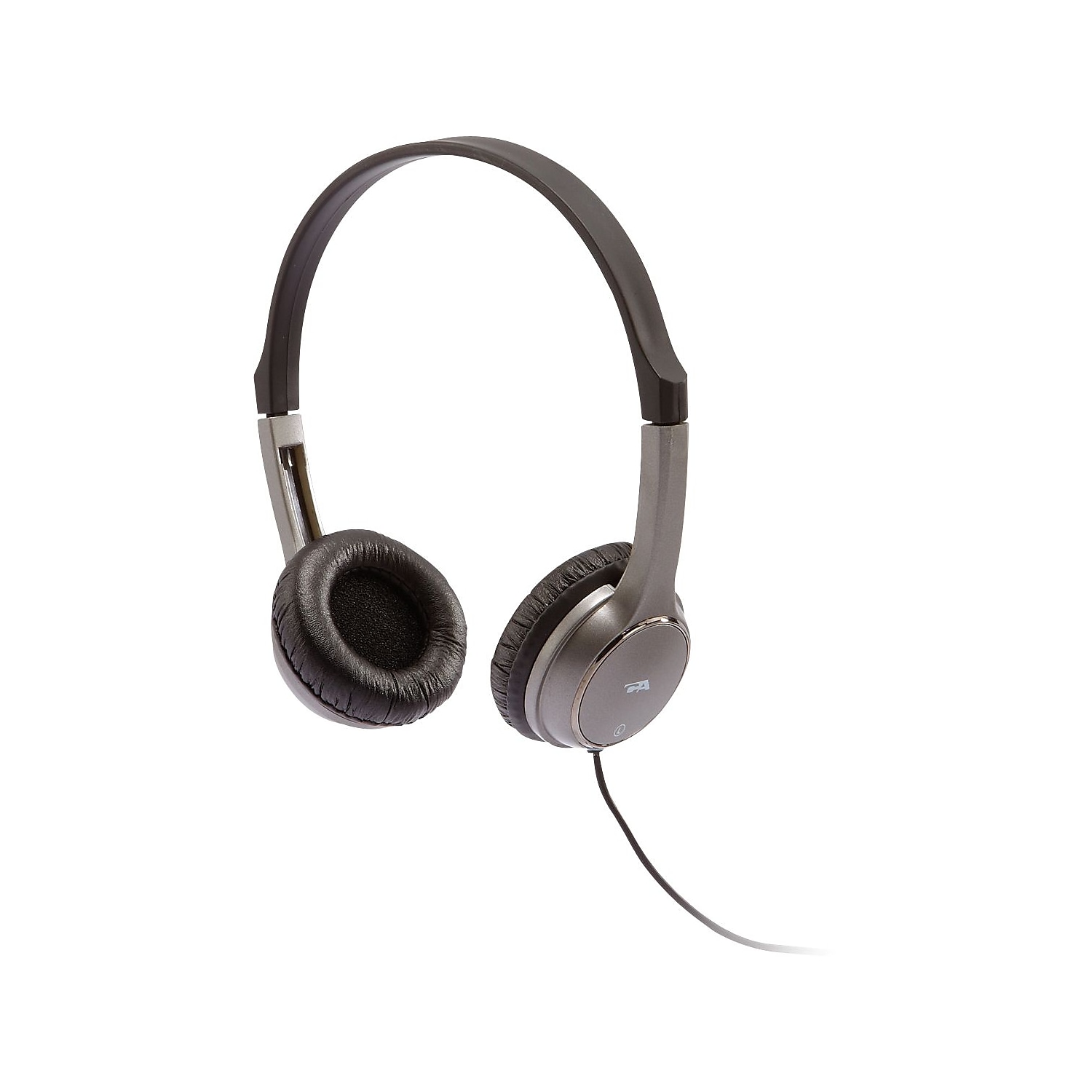 Cyber Acoustics Stereo Headphones for Kids, Gray