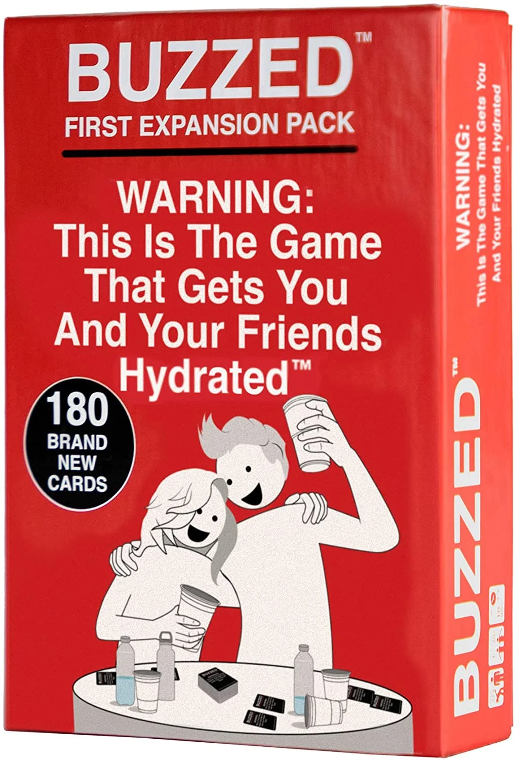 Buzzed Expansion - the Hilarious Drinking Game that Will Get You & Your Friends Hydrated by What Do You Meme?