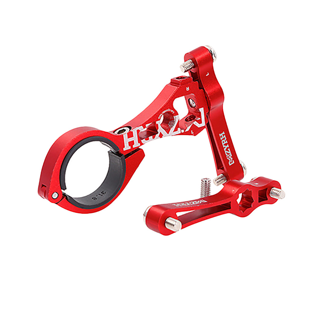 Bicycle Double Bottle Cage Seat Adapter Adjustable Water Bottle Mount