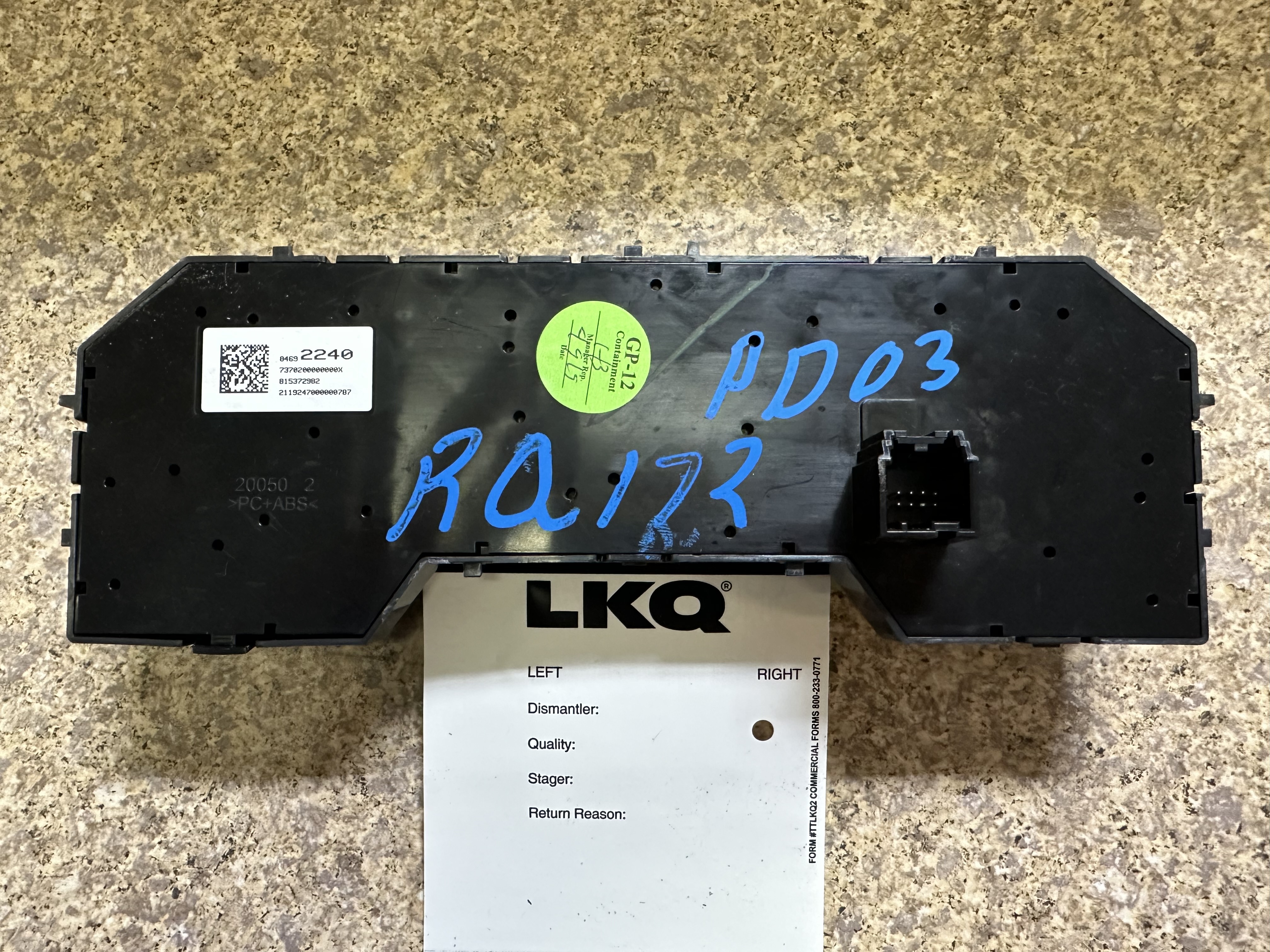 Pre-Owned 20 Chevrolet Silverado 1500 Heater AC Temperature Climate Control OEM LKQ (Good)