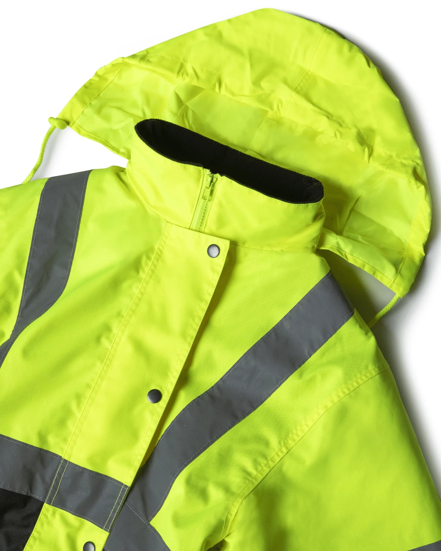 UHV664SM High Visibility Green Waterproof Class 2 Jacket - Small
