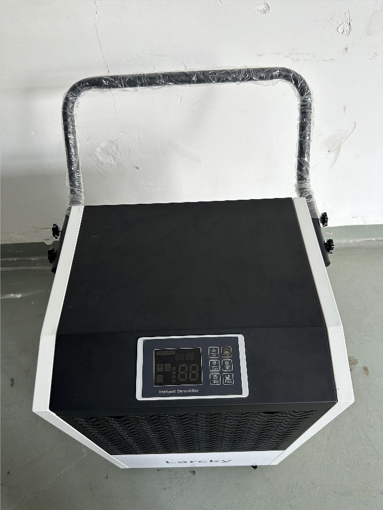 Larcky 250 Pints Commercial Dehumidifier with Pump and Drain Hose