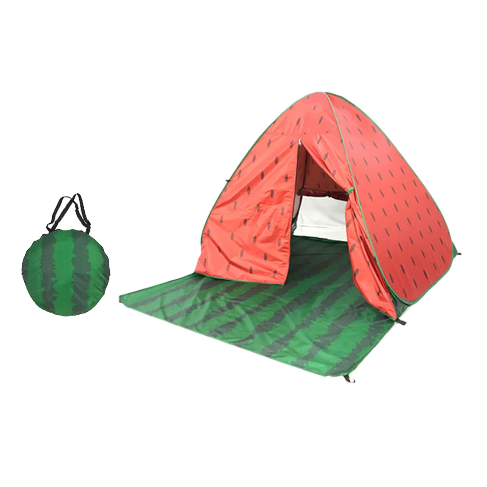 Beach Tent up Tent with 6 Tent Stakes, Windproof, Portable Tent, Camping Tent Quick Cabana for Mountaineering Family Camping Picnic Hiking Red XL