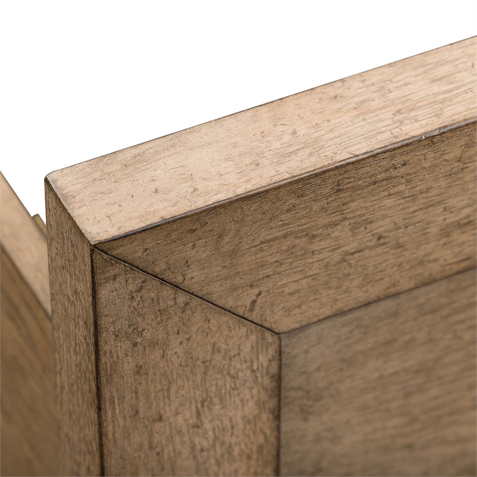 Liberty Furniture Canyon Road Upholstered Wood King Bed in Burnished Beige