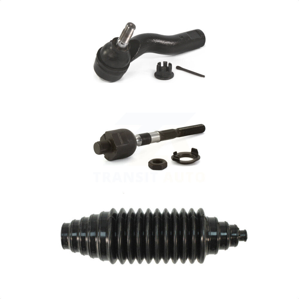 Transit Auto - Front Left (Driver) Steering Tie Rod End & Boot Kit For Ford Fusion Lincoln MKZ KTB-100555