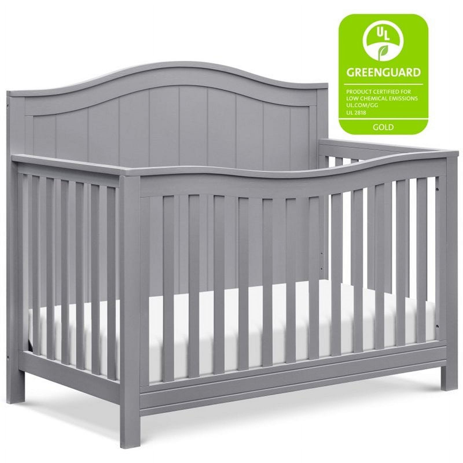 DavinciAspen 4-in-1 Convertible Crib in Gray