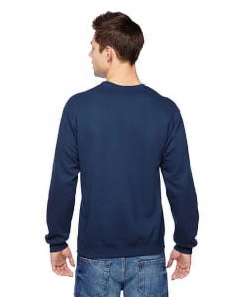 The Fruit of the Loom Adult 72 oz Sofspun Crewneck Sweatshirt - J NAVY - XL