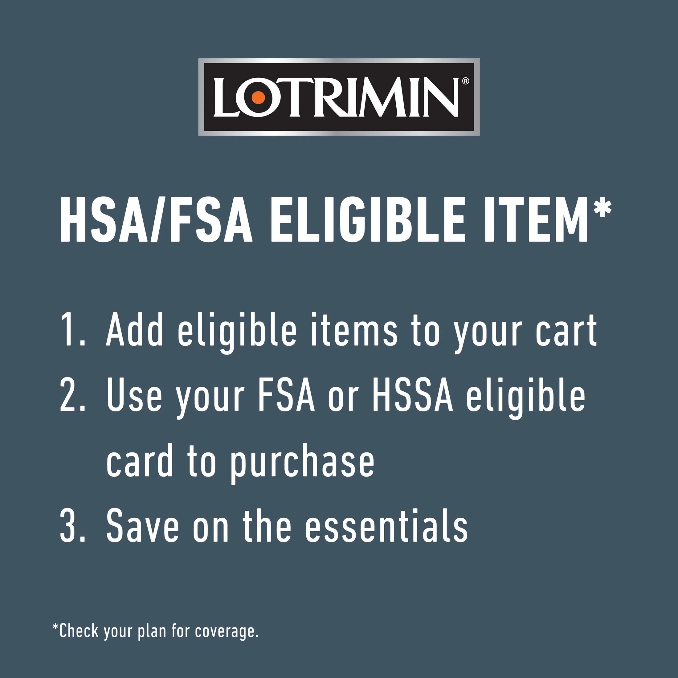 Lotrimin AF Athlete's Foot Antifungal Cream, 1.1 Ounce Tube