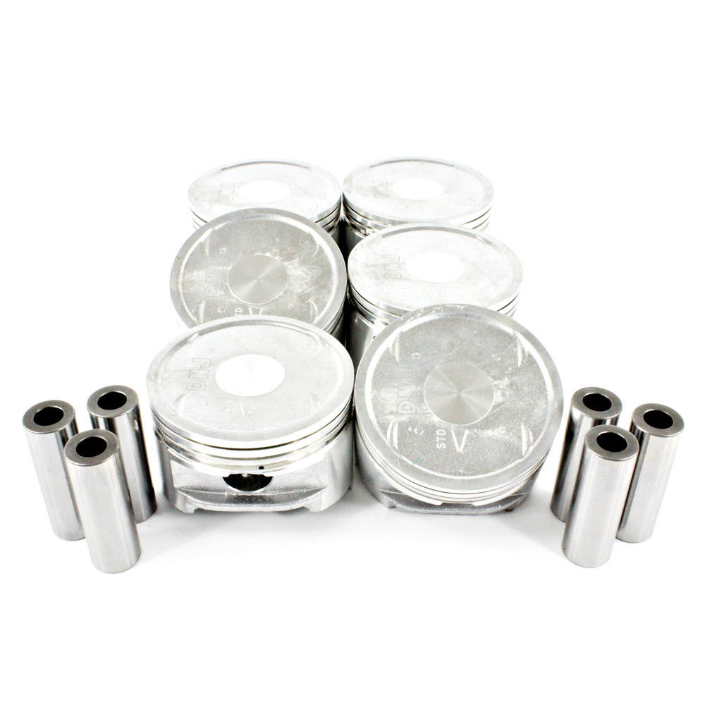 DNJ P131 Piston Set Fits Cars & Trucks 99-05 Chrysler Dodge Mitsubishi 3.0L SOHC 24V Fits select: 2000-2005 MITSUBISHI ECLIPSE, 1999-2003 MITSUBISHI MONTERO