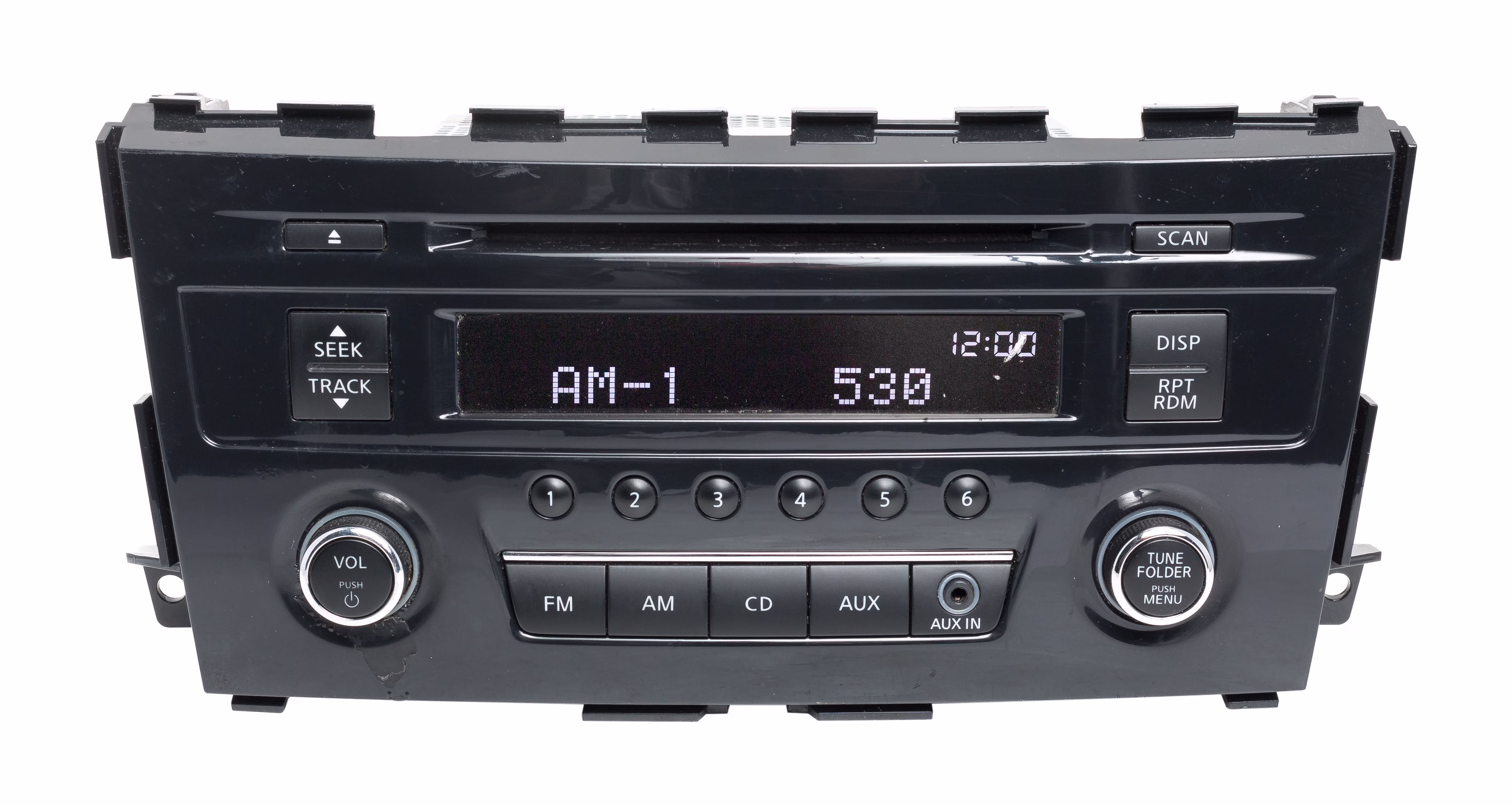 2013-2015 Nissan Altima AM FM Radio Single Aux CD Input 281853TB0G - Used