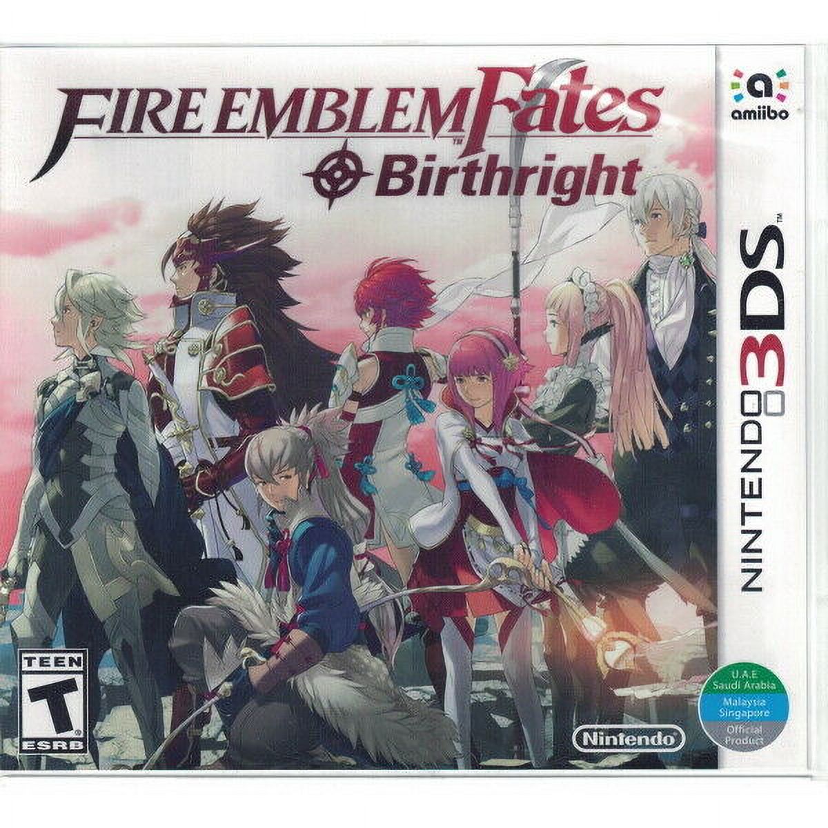 Fire Emblem Fates: Birthright [Nintendo 3DS Tactics RPG UAE World Edition] NEW