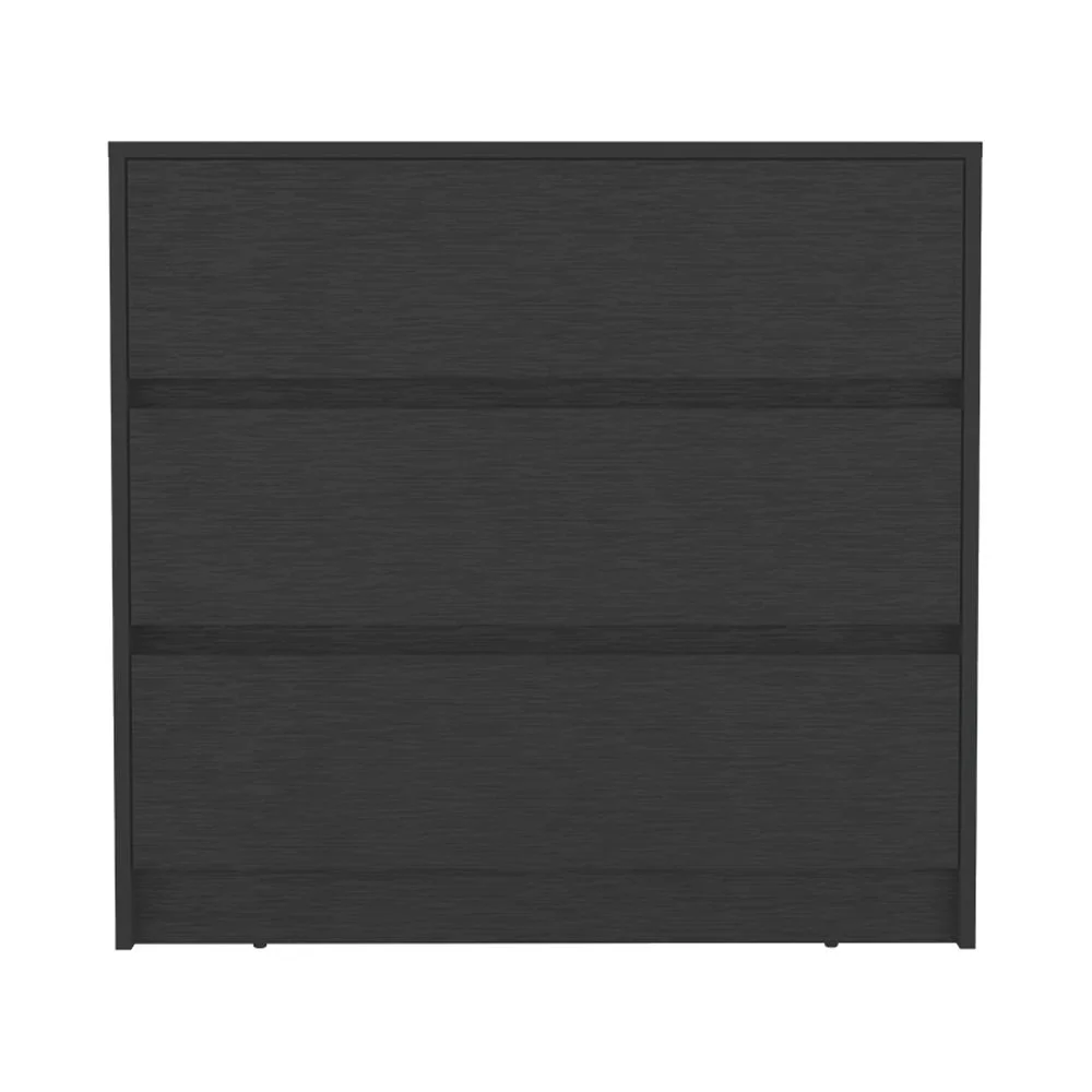 CoSoTower Dresser Maldus, Three Drawers, Black Wengue Finish