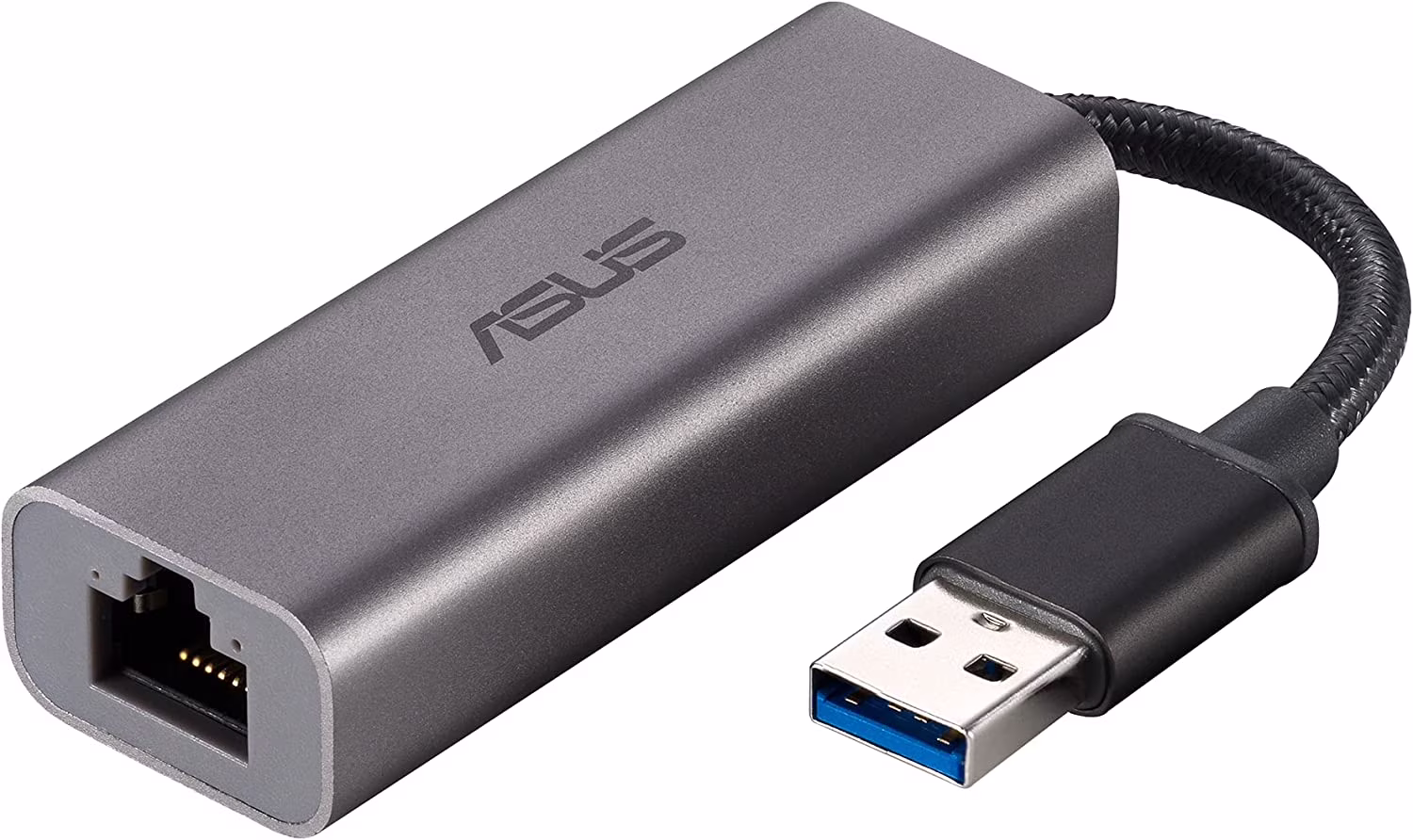 ASUS 2.5G Ethernet USB Adapter (USB-C2500) Wired LAN Network Connection for Mac OS, Linux, Windows, Backward Compatible
