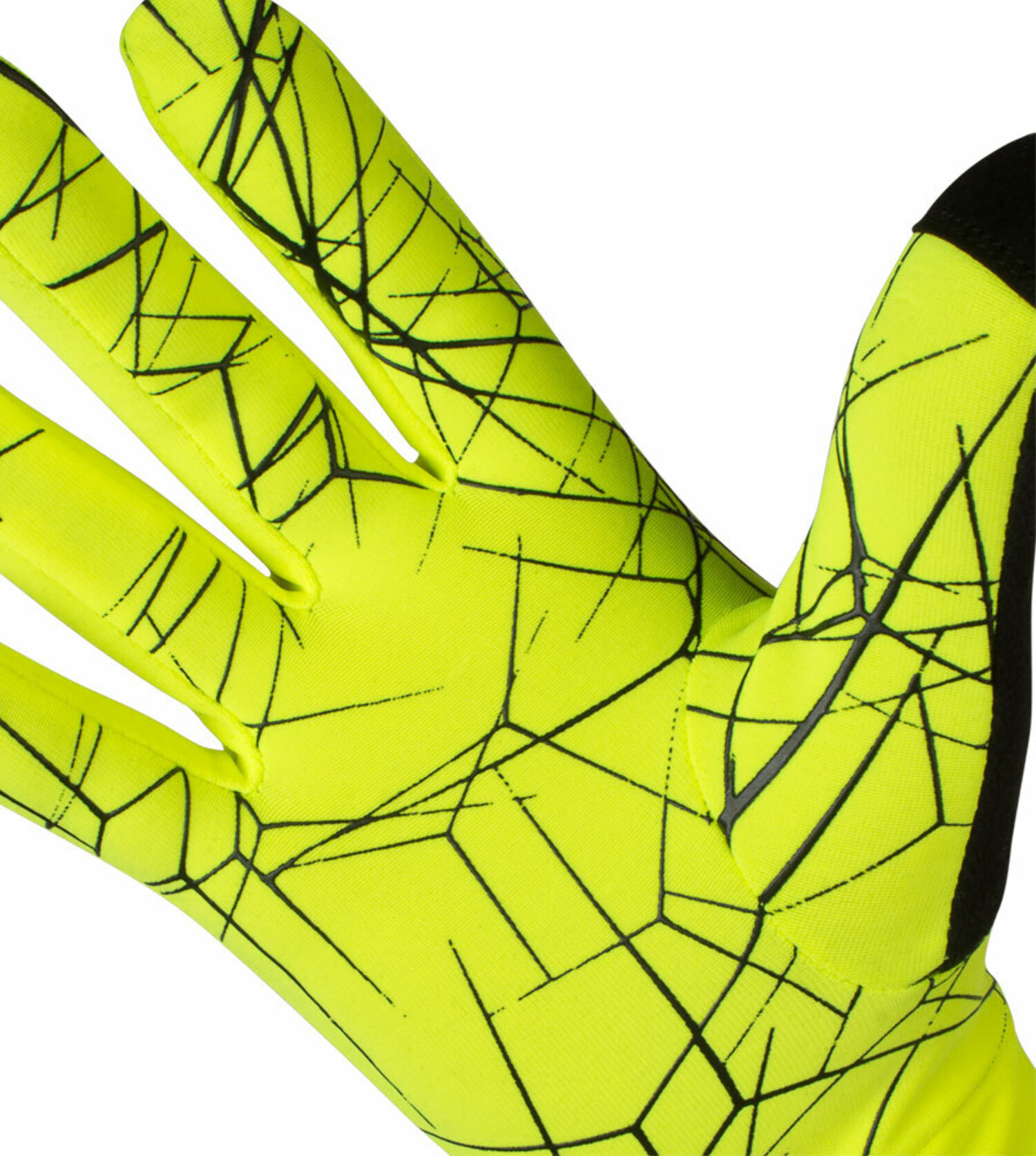 Aero Tech Spider Grip Lightweight High-Visibility Full Finger Liner Gloves