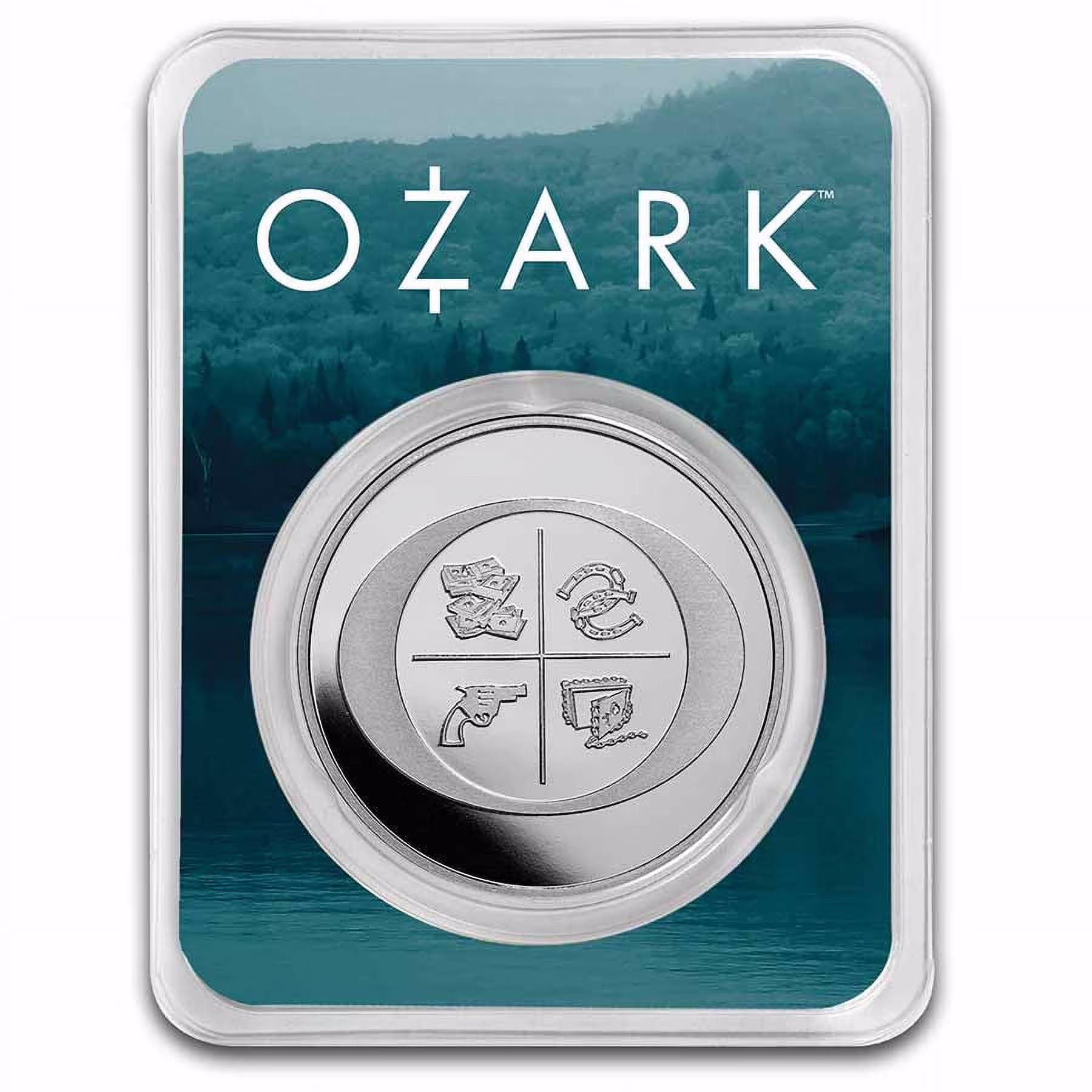 1 oz Silver Round - Ozark w/ TEP