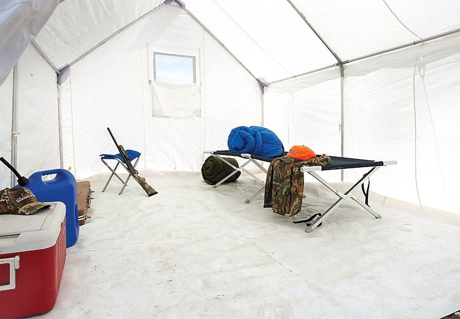 Guide Gear 10x12' Canvas Wall Tent Floor, Heavy-Duty PVC Flooring