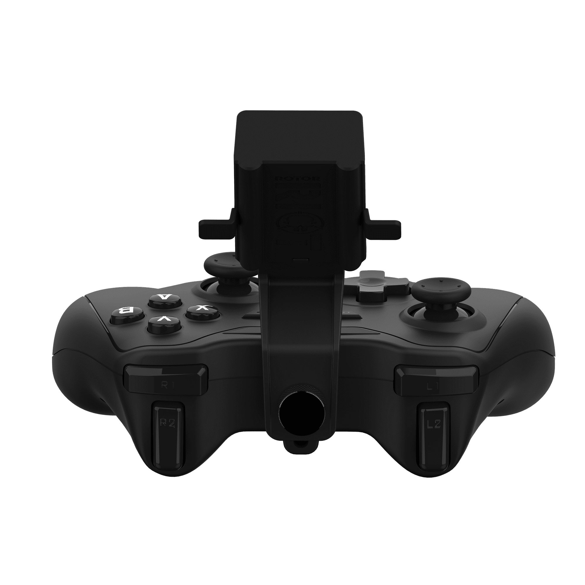 Pre-Owned Rotor Riot - RR1825A Controller for Android devices - Black With Cleaning Manual Kit Bolt Axtion Bundle (Refurbished: Like New)