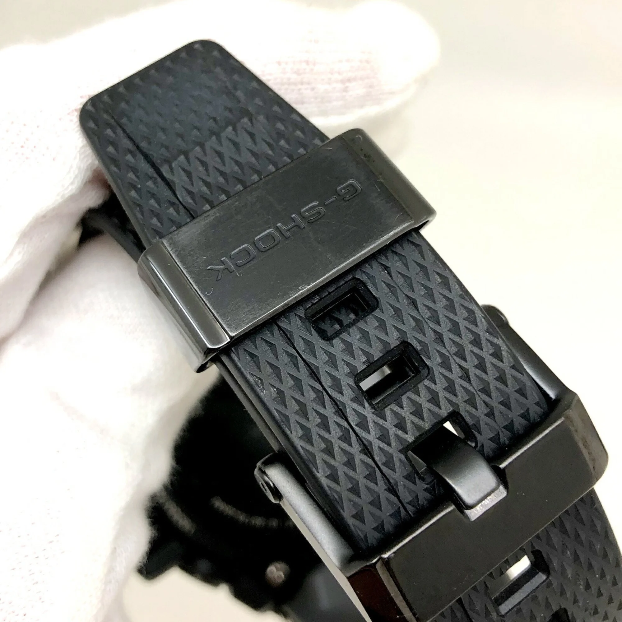 Pre-Owned CASIO Casio G-SHOCK Watch GST-B100XB-2A G-STEEL G Steel Bluetooth Equipped with Toughness Carbon Smartphone Link Tough Solar Black Blue Analog Men's IT9DO8GWZML9 (Good)