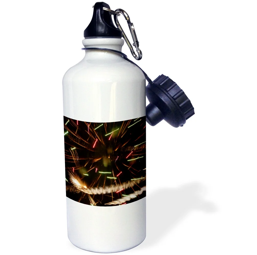 3dRose Light Up My Fancy, Sports Water Bottle, 21oz