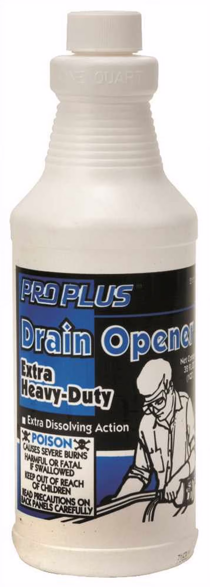 Theochem Laboratories 100996-03010-1Q Fumeless 32 oz. Non Acid Drain Opener - pack of 12