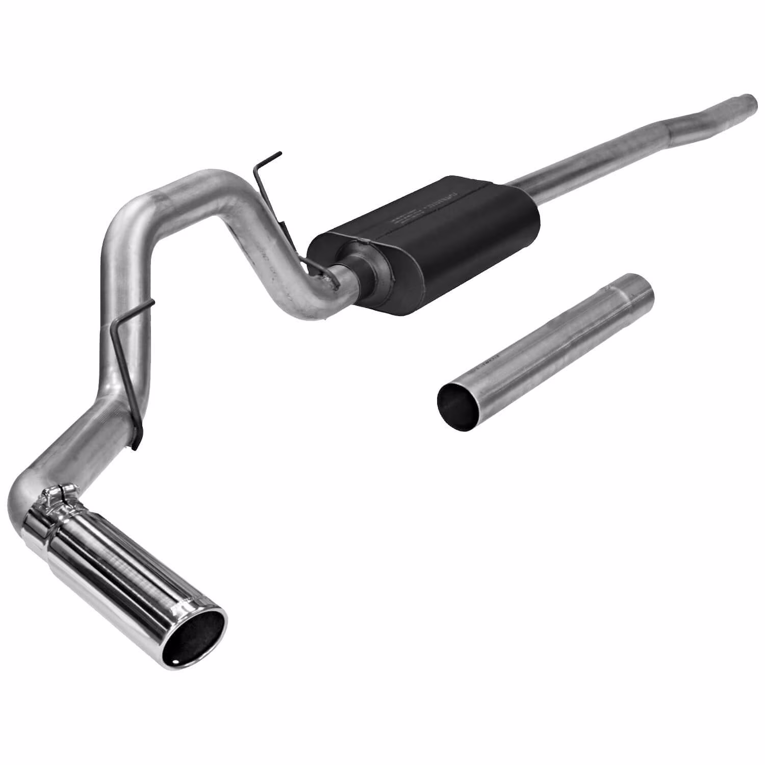 Flowmaster 17403 Cat-back System - Single Side Exit - Force II - Mild Sound Fits select: 2004 ,2005-2008 FORD F150