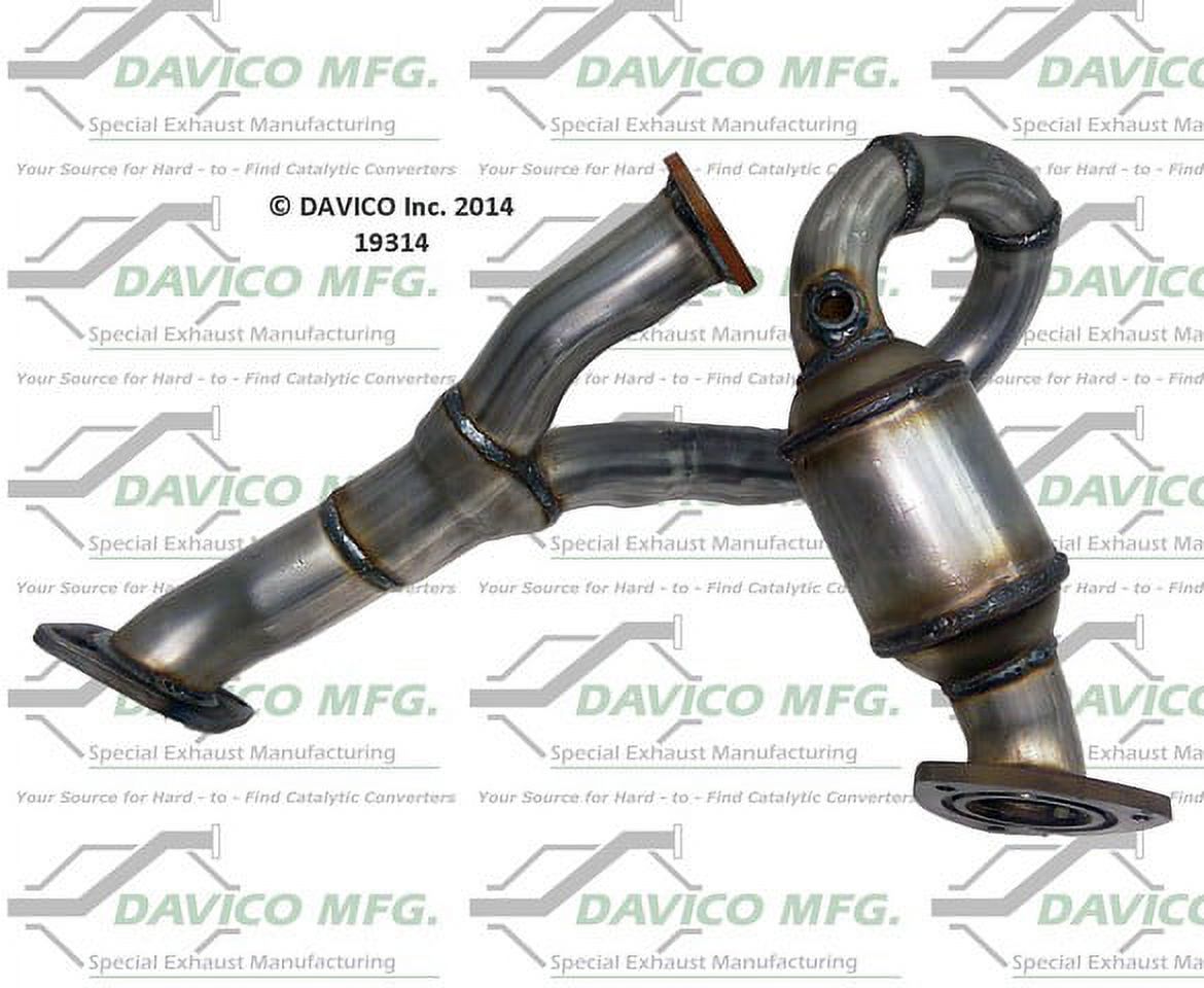 Davico Mfg Catalytic Converter P/N:19314 Fits select: 2008-2012 CHEVROLET MALIBU, 2007-2008 SATURN AURA
