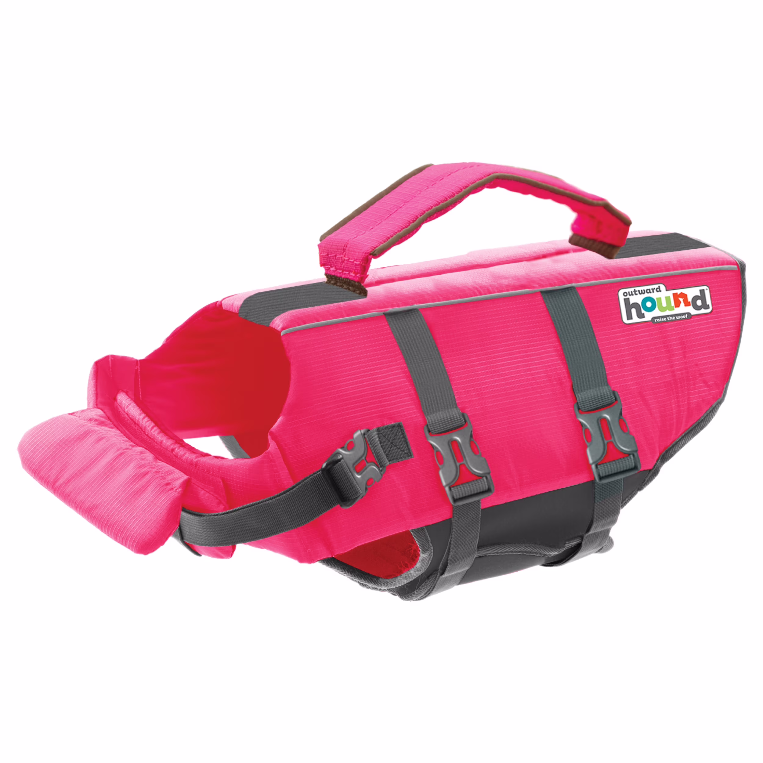 Outward Hound Granby Splash Dog Life Jacket, Pink, XS