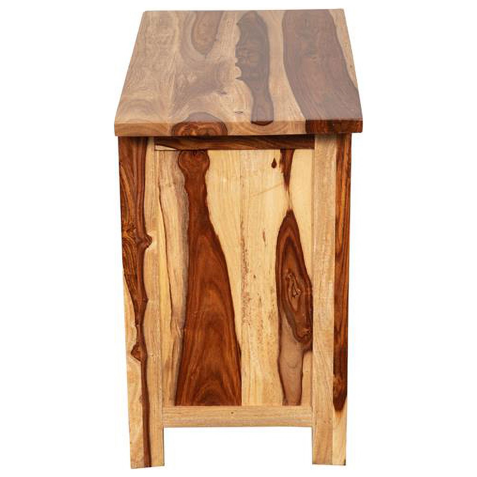 Kalispell 4 PC Solid Sheesham Wood Queen Bedroom Set