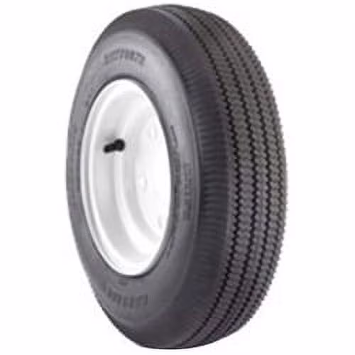 (Qty: 4) 4.10/3.50-4 Carlisle Assembly tire