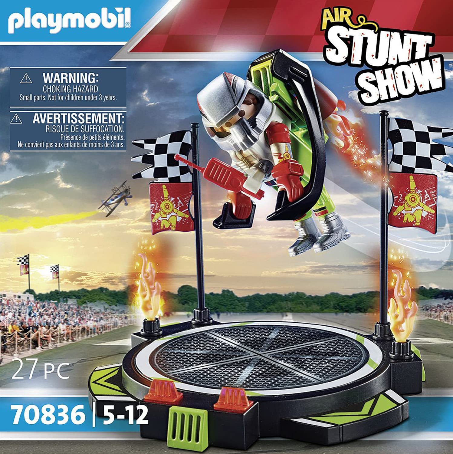 Playmobil Air Stunt Show Stuntman with Jetpack