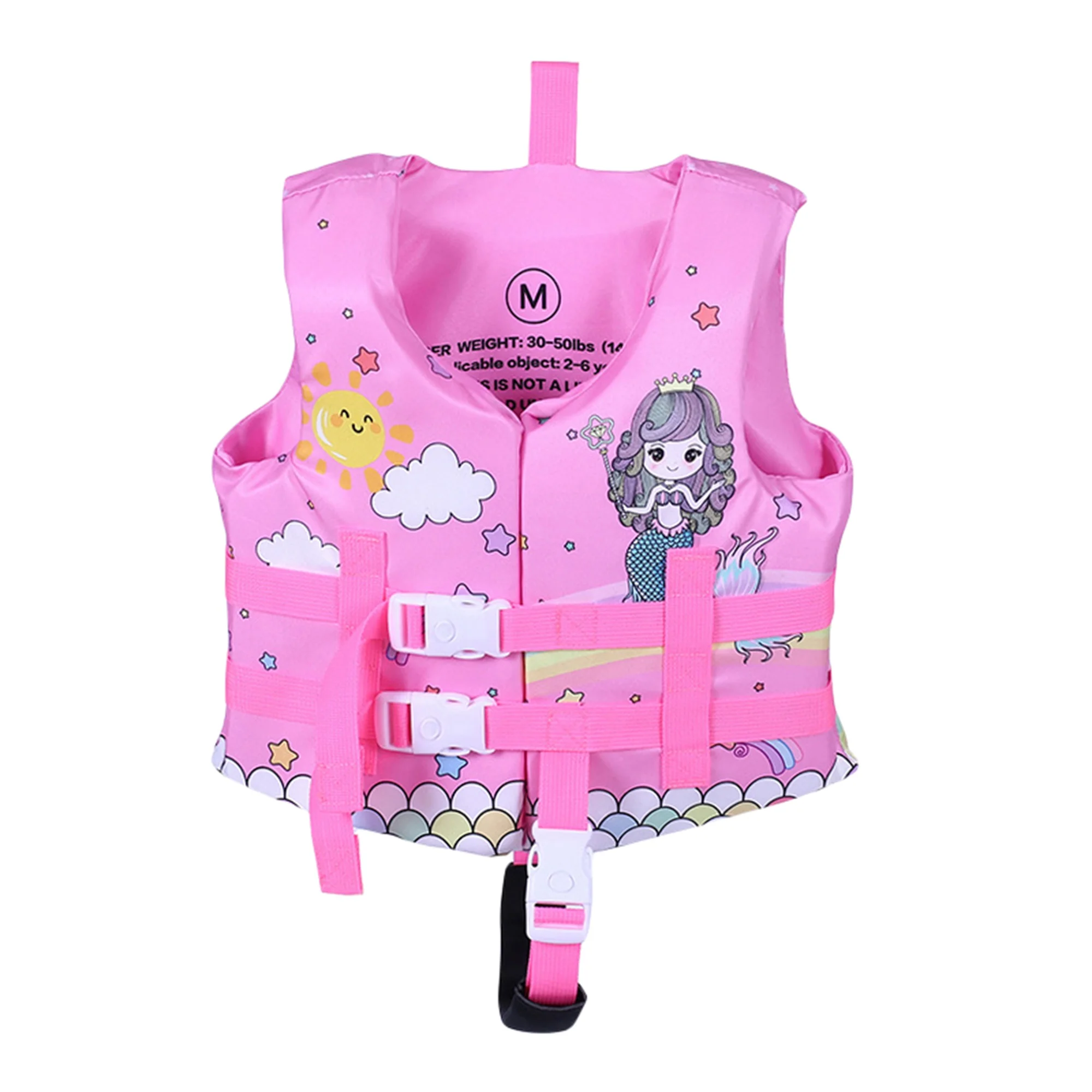 Seyurigaoka Toddler Baby Girls Boys Swim Vest Floaties Cartoon Swim Vest Floation Swimsuit Swimwear with Adjustable Safety Strap