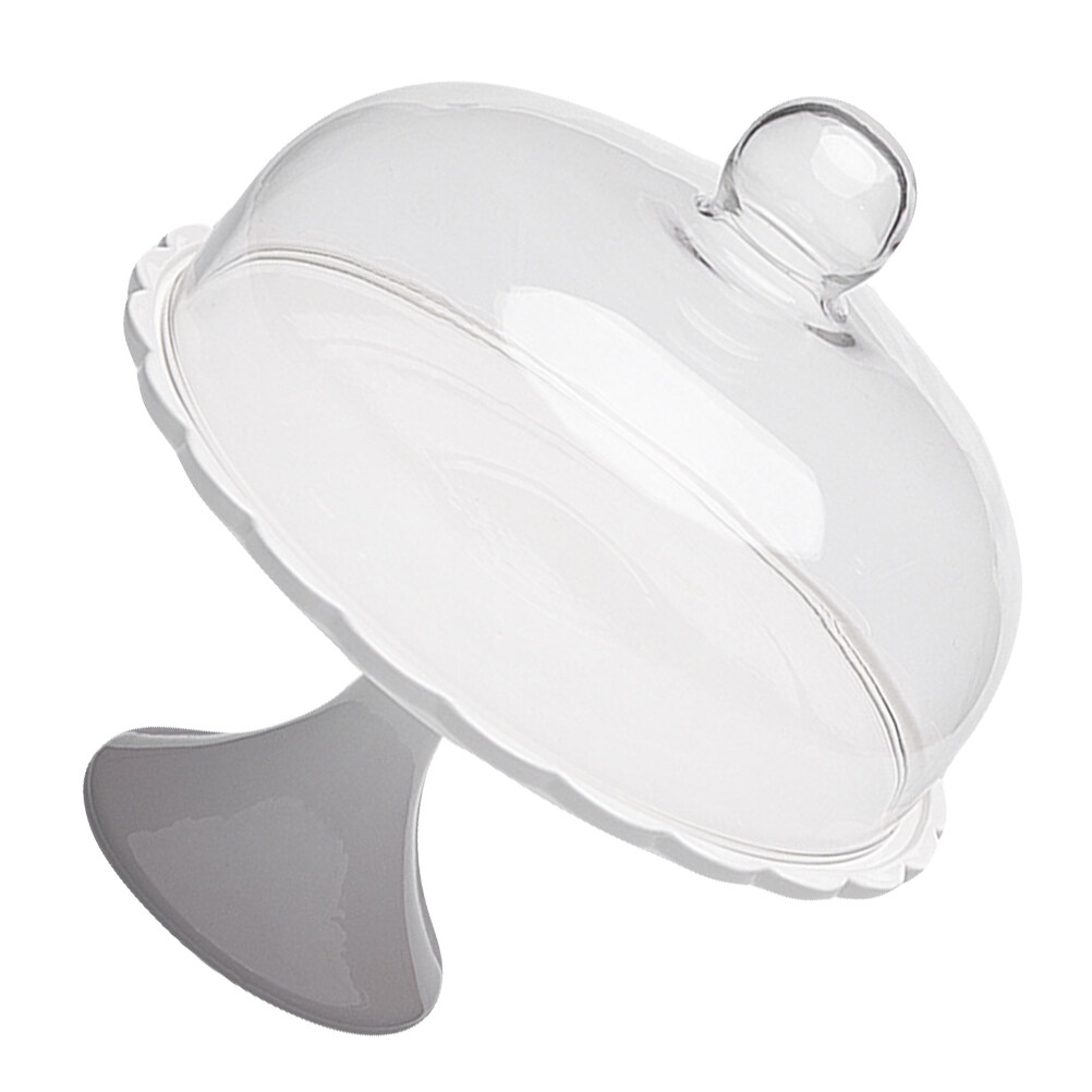 NUOLUX  Cake Stand Displaycupcake Dessert Dome Plate Cover Tray Tower Servingceramic Holder Lid Glass Platter Wedding Cheese
