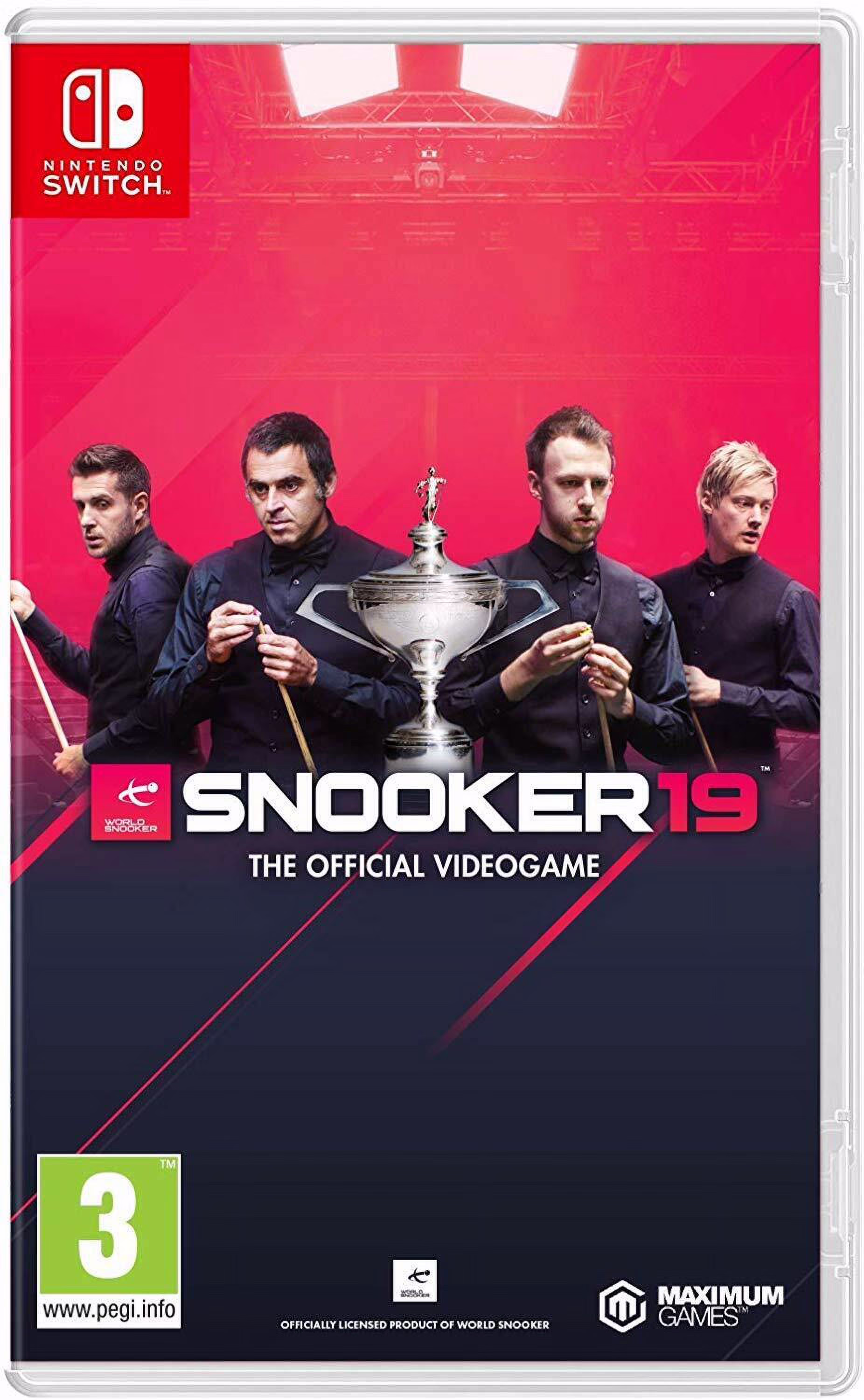 Snooker 19 The Official Videogame [Nintendo Switch Region Free Sports Billiards]