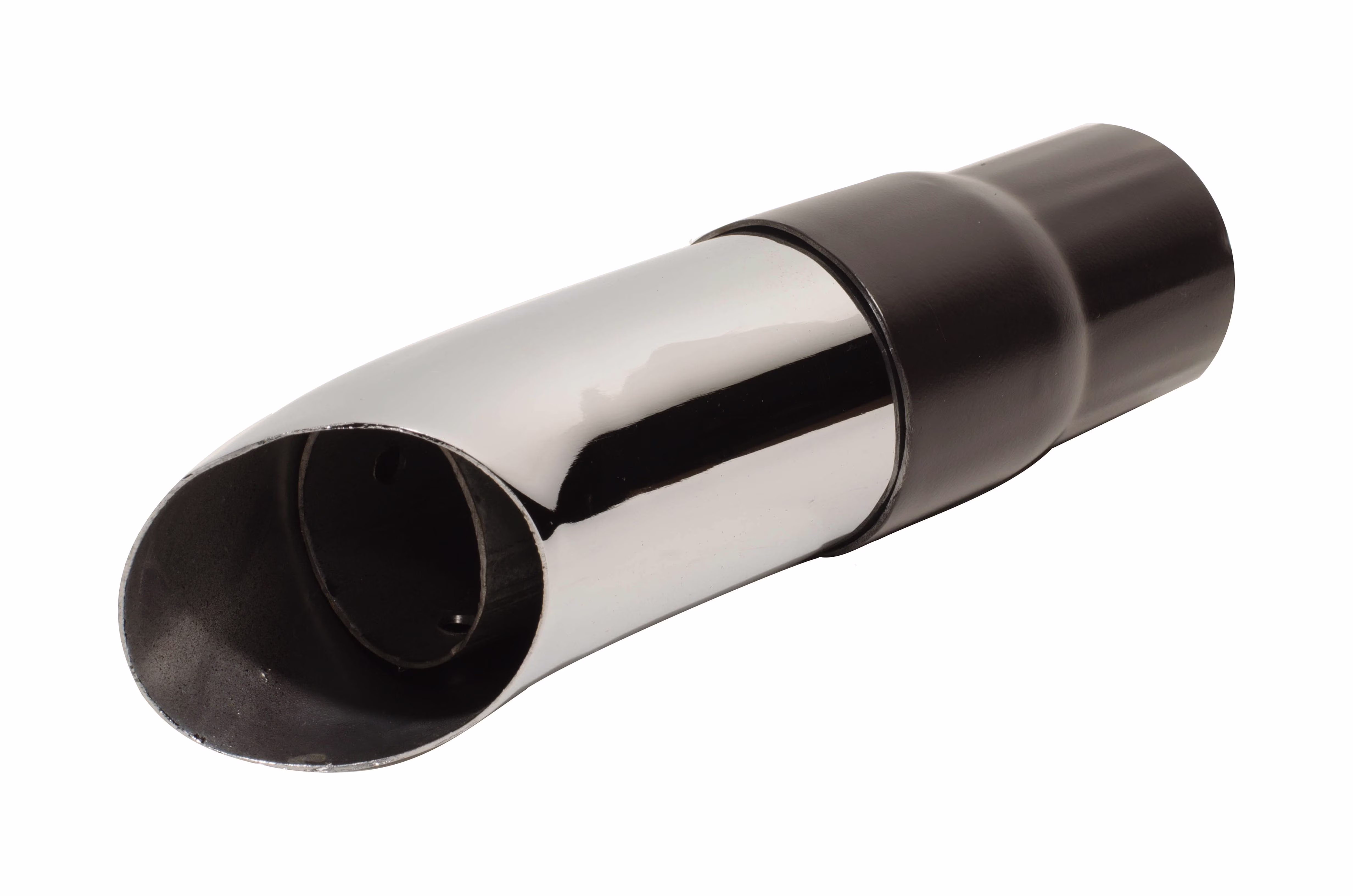 Radiant Cycles Shorty GP Exhaust Motorcycle Slipon Short Muffler Pipe for 2010-2016 Kawasaki Z1000 CHROME