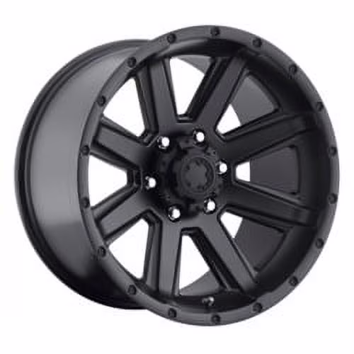 20x9 Ultra 195SB Crusher Satin Black & Satin Clear Coat Wheel 6x5.5 (18mm)