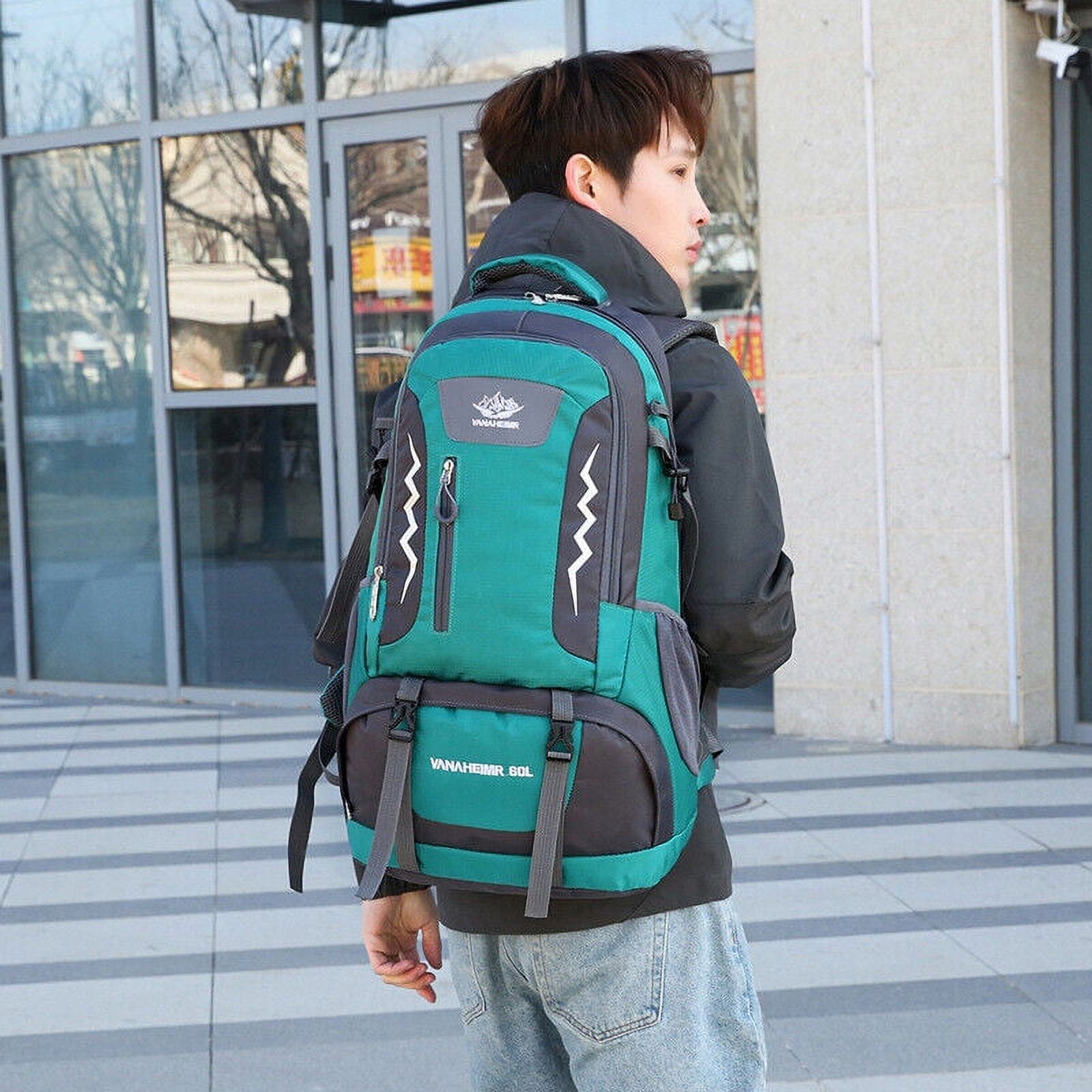 Hiking Backpack,42 L Expandable Travel Backpack Flight Approved,Camping,Backpack